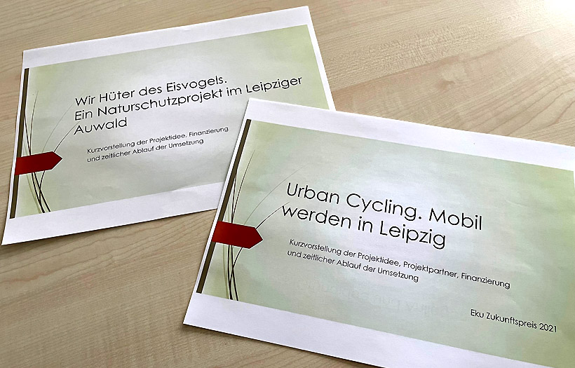 Der Eisvogel im Auwald und Urban Cycling: Die eingereichten Projektideen haben die Jury des Sächsischen Umweltministeriums überzeugt. Foto: Anne Findeiß / DPFA